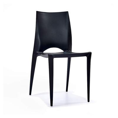 China (Size) Stackable Chair Adjustable Plastic Injection Molding Chairs Modern Outdoor Restaurant Furniture French Dining Chair for sale