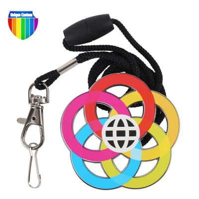 China Custom Logo Sports Medal Colorful Chinese Medal Europe Manufacturer 3d Metal Commemorative Medal for sale