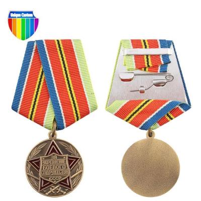 China Europe religious metal plate memorial with print 3d logo medal for sale