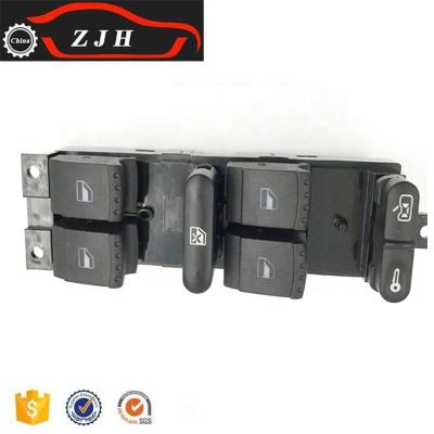 China ZJH 1J4959857D Red Light Window Power Plastic Master Switch For VW Golf Jetta Bora MK4 Passat B5.5 for sale