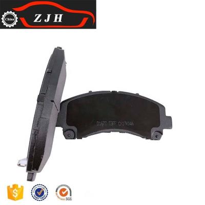 China ZJH Metal Factory Price Supplier D1677 8-9794-7466-0 Ceramic Brake Pad 8-9794-7571-0 And Good Quality Best Brake Pad For Isuzu Dmax for sale