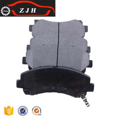 China High Performance Ceramic Front Brake Pads Metal ZJH D1677 8-9794-7466-0 8-9794-7571-0 Auto Brake Pads For Isuzu D-maximum for sale