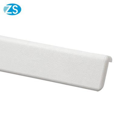 China HS-605A Fire Proof PVC Plastic Rectangle Wall Corner Guards  50*50mm for sale