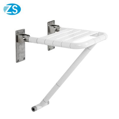 China Easy Installation Adjustable Bathroom Stool Wall Chair For Disabled for sale