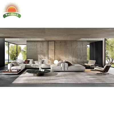 China Italy Wholesale Removable Design Modular Sofa Cover White Fabric Sofa Set Sectional Living Room Sofa Set Furniture for sale