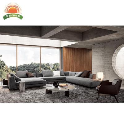 China Modern Removable Cover Sectional Sofa, Living Room Furniture Luxury Sofa Set Modern Design Couch U Shape Sofa Other Living Room Furniture for sale