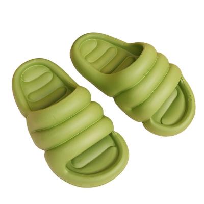 China Cushioning Soft Bottom Eva Shower Anti Slip Couples Slippers Indoor Home Bathroom Slippers for sale