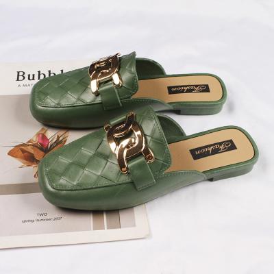 China Anti-odor 2022 new fashion women's summer sandals flat bottom heels women's sandals for women and ladies for sale