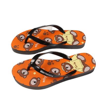 China Damping Wholesale 2022 Summer Flip Flops Beach Slippers Soft Flat Flip Flop For Women for sale