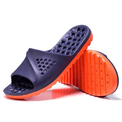 China 2022 Cushioning Breathable One-Stop Slippers Lightweight Non-Slip Men's Eva Soft Slip-Resistant Indoor Slippers for sale