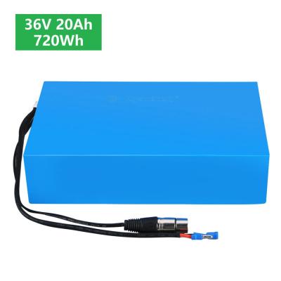 China High Capacity 720W Electric Bike EU Plug Hotsale Electric Bike Battery 36V 20Ah Lithium Ion Batteries Electric Bicycle Battery EU EU/UK Plug for sale