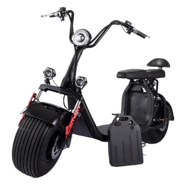 China New Big Double Seat LED Scooter City Cocos Electric Bike Motorcycle Headlights Adult Fast Scooter 200 Kg Including Rider for sale