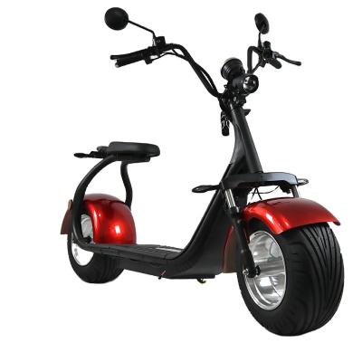 China 1500W 60V 12Ah Lithium Battery 9.5 Inch Electric City Cocos With Fat Electric Motorcycle 1860*750*1400MM for sale