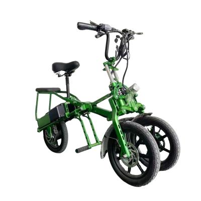 China Aluminum Alloy Mountain Bike Door-to-Door Lithium Battery Folding Ebike 48V Twist Time Bicycle Gears Wheel Brake High Voltage Charging for sale