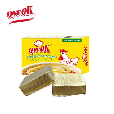 China INSTANT CUBE SOUP CUBE CHICKEN BROTH QWOK CUBE CUBE dry HALAL CHICKEN BROTH for sale