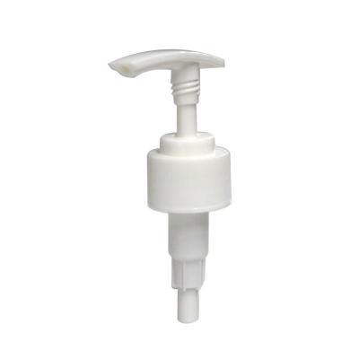 China Non Reverse 24/410 28/410 Plastic Screw Down Lotion Pump For Liquid Bottle for sale