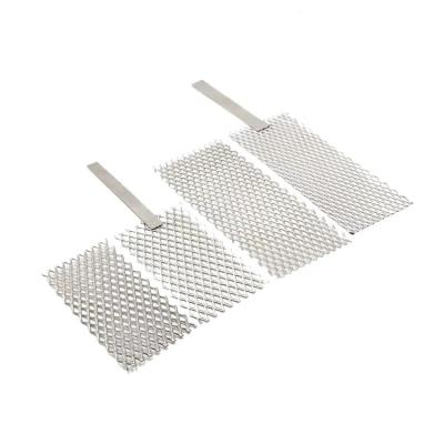 China Sewage Disposal Platinum Coated Titanium Anode Mesh For Seawater Electrodialysis for sale