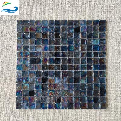 China Hardened Porcelain Metallic Mosaic Modern Exterior Style Industrial Pattern 305x305mm For Bathroom Anti Slip Mosaic for sale