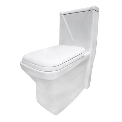 China Goodone Modern Chinese Sanitary Ware Rimfree Comfort Pottery S Trap Toilet Western One Piece for sale