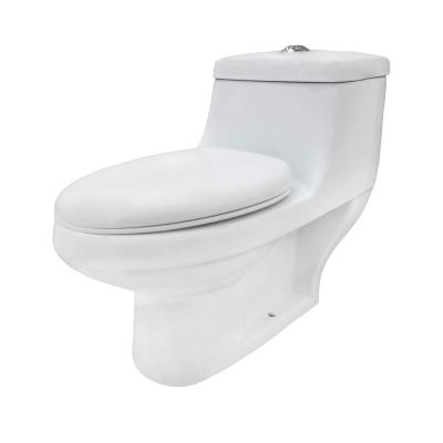 China Goodone Modern One Piece Dresser Washdown P Trap White Bathroom Changing Room Toilet for sale