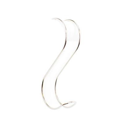 China Minimalist Simple Portable Kitchen Bathroom Cabinet S Shaped Hooks Metal Hanging Storage Hook for sale