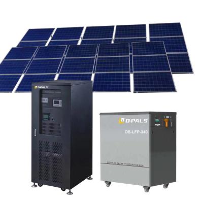 China Home 10000W 102v 300ah Lithium Off Grid Solar Power Station Solar Generator for sale