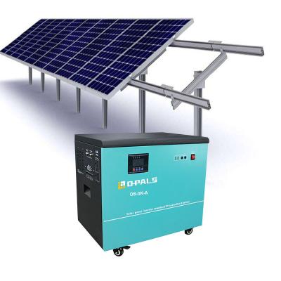 China Home Mini Solar Power System 3.5 KWH 3 KW Solar Power System Off Grid Solar Generator For Home for sale