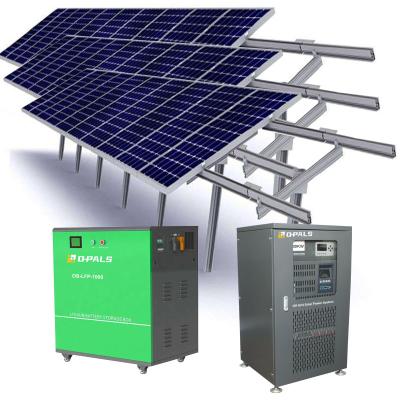 China Domestic PV Plant Project Solar System 250KW 1MWh Batteries Capacity Solar Powered System Prices Solar Power Station for sale