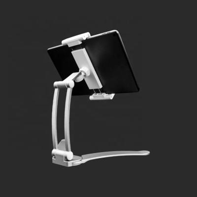 China Adjustable Multi-Function Flexible Flexible Stand Holder ABS Aluminum Alloy Silicone Clip Arm Cell Phone Tablet Desk Mount Desk Holder for sale