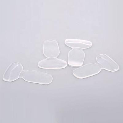 China Wholesale Price Soft Soft PU Transparent Anti-scuff Heel Non Slip Sticker Foot Pad for sale