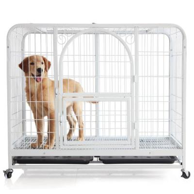 China Best Viable Selling High Quality New Design Kennel Pet Transport Kennel Breathable Metal Mesh Dog Cage for sale