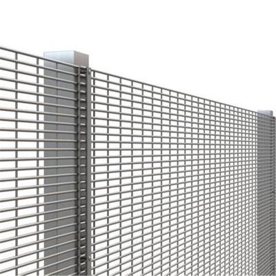 China ECO FRIENDLY 358 High Quality Anti Climb Barrier High Security 358 Anti-Cut Barrier Gates Iron Wire Mesh Fence Mesh for sale