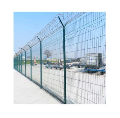 China Manufacturer ECO FRIENDLY Professional Fence Panel PVC Coated Garden Fence Wire Mesh Fence Application for sale