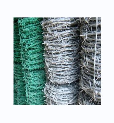 China Factory Direct Sales Multifunctional Large Protection PVC Coated Galvanized Barbed Wire Mesh Fence Barbed Wire Roll for sale