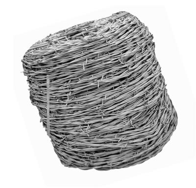 China Factory Big Protection Hot Sale Chinese Barbed Wire 25KG Stainless Steel Hot Galvanized Barbed Wire for sale