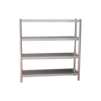 China Store Display Stand 2022 Hot Sales Commercial Stainless Steel Storage Shelf Stainless Steel Wall Shelf Restaurant for sale