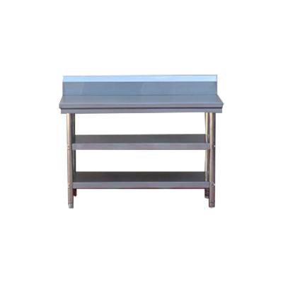 China Modern Supply Low Price Stainless Steel Oil Resistant Third Layer Bakery Workbench Table for sale