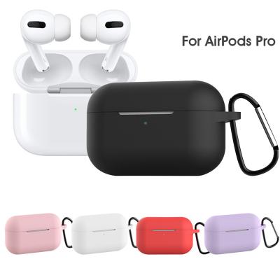 China Hot Selling Silicone Soft Case Silicone Earphone Case For Airpods Pro Waterproof Case Airpod Pro Case Protective Cover for sale