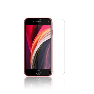 China Hot Selling Anti-fingerprint Screen Protectors Wholesale Glass Mobile Tempered Screen Protector Glass For Iphone SE2 for sale