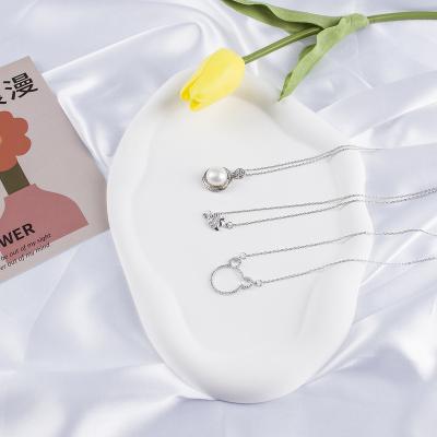 China 2022 Best Selling High Quality Romantic Stainless Steel Necklace Jewelry Simple Multiple Colorful Luxury Necklaces Necklace For Women for sale