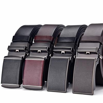 China Luxurious And Exquisite Belt Business Simple And Elegant Men'S Belt Automatic Buckle for sale