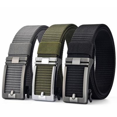 China Business leisure daily men's belt is simple, durable and not easy to break men's alloy nylon belt for sale