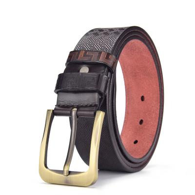 China Professional Manufacture Good Quality Business Men's Pin Buckle Belt Cheap Price Custom Waist Belt for sale