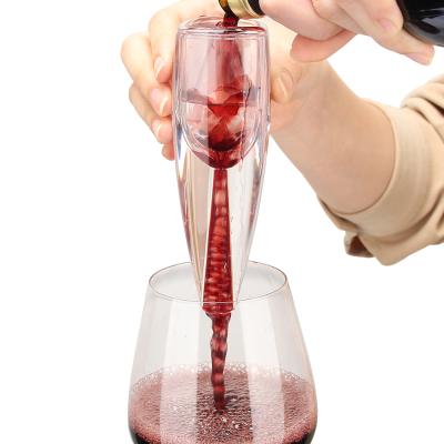 China Viable Transparent Modern Kitchen Bar Accessories Magic Wine Decanter Aerator for sale