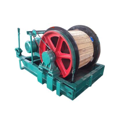 China Development and mine ore lifting and transportatio underground structure mine riveted winch 220v electric winch crane for sale