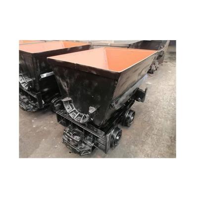 China energy & Mining Trolley Ore Trolley Wheel Assembly Pedal Minecart High Quality Mineral Mine Car For Sale for sale