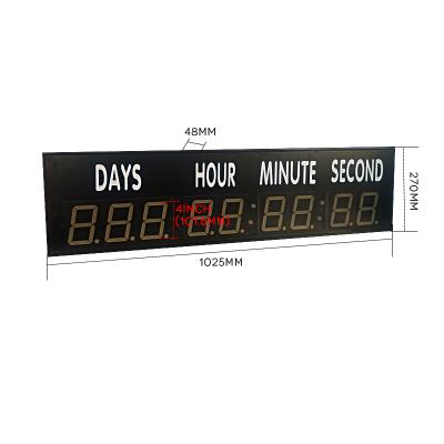 China [Hong Hao] Indoor Multi-Function 4 - Inch 9 Bit Pendulum Countdown Clock LED Digital Readout Timer Supports Customized Wholesale Sampling for sale