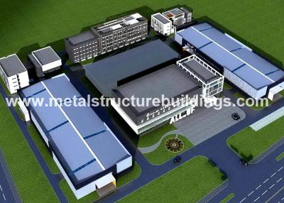 China Wind Resistance Metal Structure Buildings , 20 X 60 20 X 50 Steel Building for sale