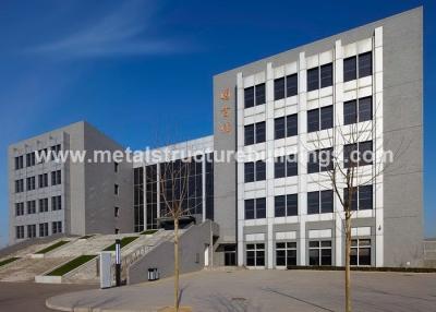 China Multifunction Complete Cool Metal Buildings Fabricated Steel Frame For Mall Or Hotel for sale