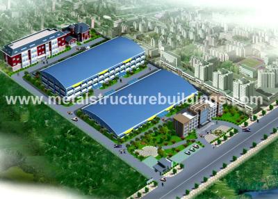 China Multi Function 50 X 75 Metal Building Frame Single Span High Strength Portal Framing for sale